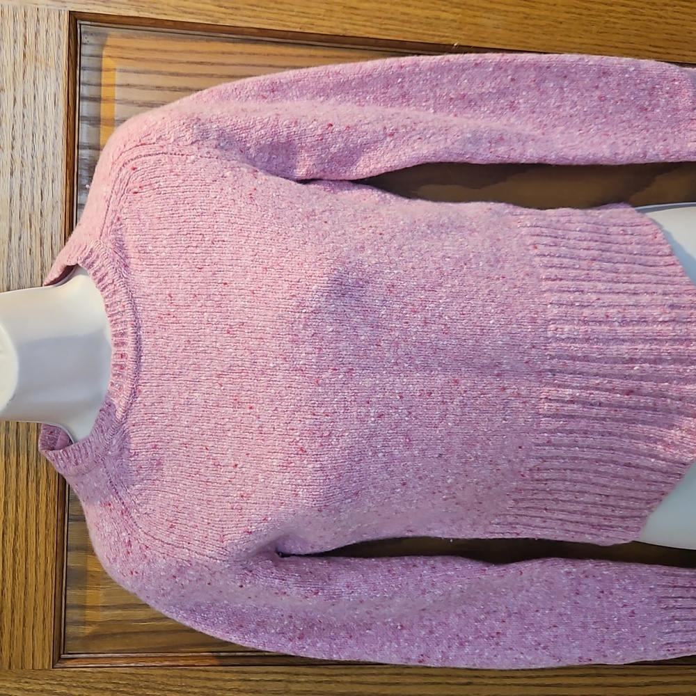 Lambswool 100% Pink Thailand Sweater